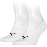 Puma Unisex High-Cut Footie Socks 2-pack - White