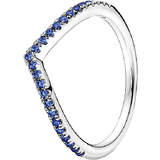 Pandora Timeless Wish Sparkling Ring - Silver/Blue