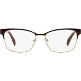 Prada Röda Glasögon & Läsglasögon Prada Pr 65RV UAN1O1