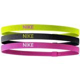 Hårprodukter Nike Hårband 3-pack Neon Gul/Svart/Rosa