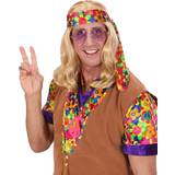 Herrar Peruker Widmann Billy Blond hippieperuk för vuxna