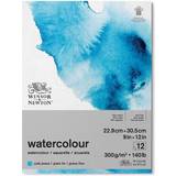 Akvarellpapper Winsor & Newton Classic Water Colour Pad Cold Press 23x31cm 300g 12 sheets