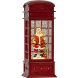 Star Trading Telephone Booth with Santa Jullampa 22cm