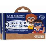 Superhjältar & Superskurkar Maskerad Smink Knight & Superhero Organic Face Painting Kit