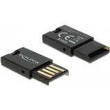 Otg minneskortsläsare Deltaco Micro-USB OTG Card Reader + USB (91603)