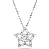 Swarovski Halsband Swarovski Stella Necklace - Silver/Transparent