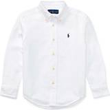 Långa ärmar Skjortor Barnkläder Polo Ralph Lauren Boy's Slim Fit Oxford Shirt - White