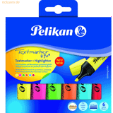 Pelikan Markers Pelikan Textmarker Highlighter 490 6pcs