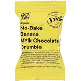 Getraw Konfektyr & Kakor Getraw No-Bake Banana Mjölkchoklad Crumble 35g 1pack