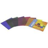 Festdekorationer Eurolite Color-Foil Set 19x19cm, six colors, Färg-filter inställd 19x19cm, sex färger
