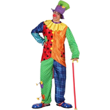 Cirkus & Clowner - T-shirts Maskeradkläder Atosa Clown Costume for Men