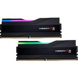 32 GB - Belysning - DDR5 RAM minnen G.Skill Trident Z5 RGB Black DDR5 6400MHz 2x16GB (F5-6400J3239G16GX2-TZ5RK)