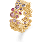 Peridot Ringar Mads Z Luxury Rainbow Ring - Gold/Multicolour