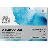 Akvarellpapper Winsor & Newton Water colour pad post card A6 300g 15 pages