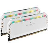 Belysning - Vita RAM minnen Corsair Dominator Platinum RGB White DDR5 5200MHz 2x16GB (CMT32GX5M2B5200C40W)