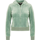 Juicy Couture Dam Överdelar Juicy Couture Classic Velour Robertson Hoodie - Chinois Green