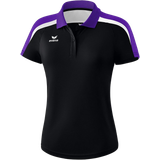 Erima Dam Pikétröjor Erima Liga 2.0 Polo Shirt Women - Black/Violet/White