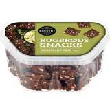 Nordthy Rye Bread Snacks with Sour Cream and Onion 190g