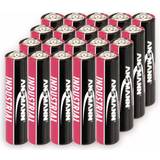 Ansmann Alkaliska - Batterier - Laddningsbara standardbatterier Batterier & Laddbart Ansmann Industrial Alkaline AAA 20-pack