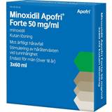 Hår & Hud Receptfria läkemedel Minoxidil Apofri Forte 50mg/ml 60ml 3 st Lösning