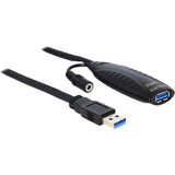 DeLock USB A-USB A/3.5mm Adapter M-F 10m 10m