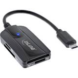 InLine 66772C Card Reader USB 3.1 USB-C-f�r SD/SDHC/SDXC-microSD-UHS-II kom