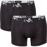 Emporio Armani Underkläder Emporio Armani Cotton Boxer Briefs 2-pack - Black