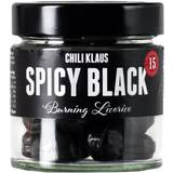 Chili Klaus Konfektyr & Kakor Chili Klaus Spicy Black Burning Licorice 100g