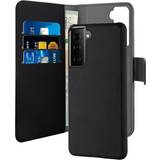 Puro Skal & Fodral Puro Detachable 2 in 1 Wallet Case for Galaxy S22
