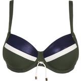 PrimaDonna Swim Ocean Drive Full Cup Wire Bikini Top - Dark Olive