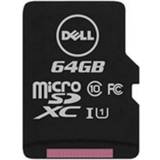 Dell 64 GB Minneskort & USB-minnen Dell microSDXC Class 10 UHS-I U1 64GB