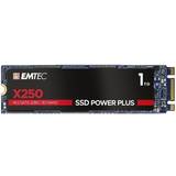 Emtec Hårddiskar Emtec X250 Power Plus M.2 SATA SSD 1TB