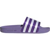 3.5 - Lila Slides adidas Adilette - Magic Lilac/Cloud White/Purple Rush