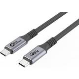 MicroConnect USB C-USB C - USB-kabel Kablar MicroConnect USB C-USB C 3.2 (Gen2) 1.2m