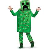 Grön - Spel & Leksaker Maskeradkläder Disguise Minecraft Creeper Deluxe Barn Maskeraddräkt
