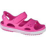 Crocs Kardborrar Sandaler Crocs Preschool Crocband II Sandal - Electric Pink
