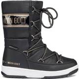 Moon Boot Barnskor Moon Boot Jr G. Quilted Wp Boots - Black/Copper