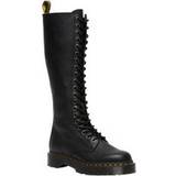 Dam - Låg klack Kängor & Boots Dr. Martens 1B60 Bex Pisa Leather Knee - Black Pisa