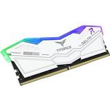 TeamGroup DDR5 RAM minnen TeamGroup T-Force Delta RGB LED White DDR5 6400MHz 2x16GB (FF4D532G6400HC40BDC01)