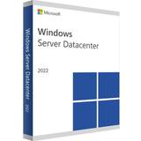 64-bit - Engelska - Windows Operativsystem Microsoft Windows Server 2022 Datacenter