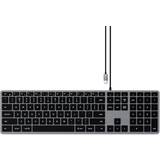 Satechi Slim W3 Wired Backlit Keyboard (Nordic)