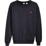 16 - Dam - Sweatshirts Tröjor Levi's Standard Crew Neck Sweatshirt - Black