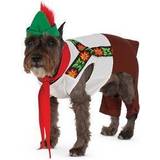 Husdjur - Vit Maskeradkläder Rubies Lederhosen Hound Dog Costume