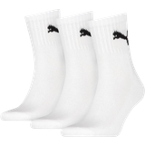 Puma Herr Kläder Puma Unisex Adult Crew Socks 3-pack - White