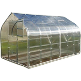 Växthus 10 kvm Dancover Titan Dome 320 10m² Rostfritt stål Polycarbonate