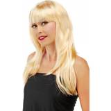 Folat Long Hair Wig with Fringe Blonde