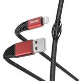 Hama 2.0 - Kabeladaptrar Kablar Hama Extreme USB A-Lightning 2.0 1.5m