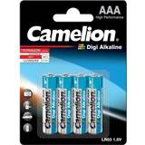 Camelion AAA (LR03) Batterier & Laddbart Camelion Digi Alkaline AAA Micro Compatible 4-pack