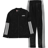S Tracksuits Barnkläder adidas Aeroready 3-stripes Polyster Tracksuit - Black/White (H57226)