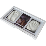 Ull Fotoramar & Avtryck Vanilla Copenhagen Hand & Foot Print Kit with Picture Frame Big